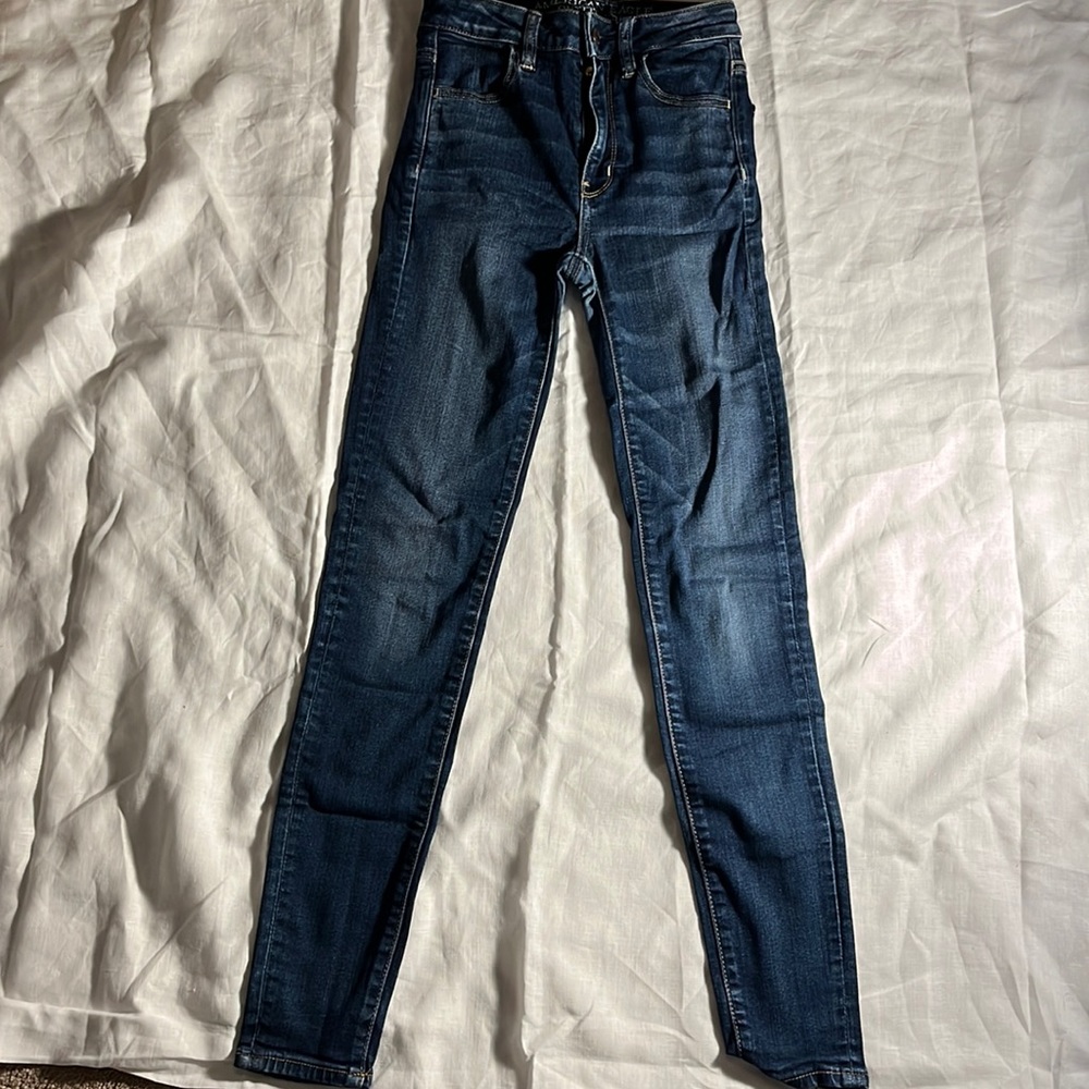 American Eagle Super Hi-Rise Jeggings Size 00
